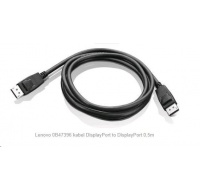 LENOVO adaptér DisplayPort to DisplayPort - přenos signálu přes DP na DP, 0.5metru