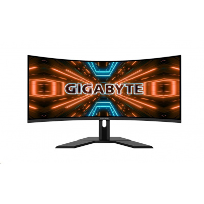 GIGABYTE LCD - 34" Gaming monitor G34WQC A, 21:9, 3440:1440px, WQHD, 144 Hz, VA, 350 cd/m2, 1ms