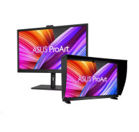 ASUS LCD 31.5" PA32DC 3840x2160 OLED ProArt 0.1ms 500cd peek 60Hz REPRO USB-C-VIDEO+65W HDMI DP USB-HUB PIVOT VESA