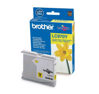 BROTHER INK LC-970Y yellow (EW*) cca 300