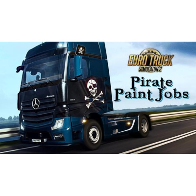 Euro Truck Simulator 2 - Pirate Paint Jobs Pack (PC) klíč Steam