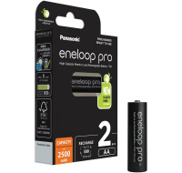 PANASONIC HR6 AA 3HCDE/2BE ENELOOP PRO N, 2500 mAh (Blistr 2ks)