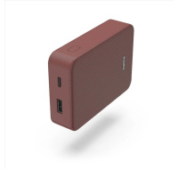 Hama Colour 10, powerbanka 10000 mAh, 3 A, výstup: USB-C, USB-A, červená