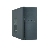 BAZAR - CHIEFTEC skříň Elox Series / Minitower, HO-12B-OP, Black, bez zdroje - Rozbaleno (Komplet)