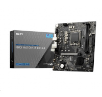 BAZAR - MSI MB Sc LGA1700 PRO H610M-B DDR4, Intel H610, 2xDDR4, 1xHDMI, 1xVGA, mATX - Po opravě (Bez příšlušenství)