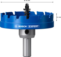 Bosch děrovka EXPERT Sheet Metal 70 mm