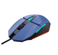 TRUST myš GXT 109B FELOX Gaming Mouse, optická, USB, modrá