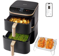 Cosori Turbo Tower Pro chytrá horkovzdušná fritéza 10,8l černá