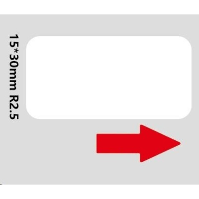 Niimbot štítky RP 15x30mm 195ks White pro D11 a D110