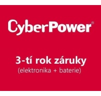 CyberPower 3. rok záruky pro BR700ELCD-FR, BR700ELCD