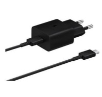 Samsung cestovní nabíječka EP-T1510XBE, PD, 15W, kabel USB-C, černá