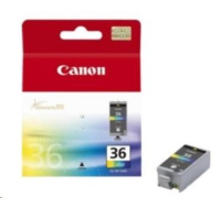 Canon CARTRIDGE CLI-36 barevná TWIN-PACK pro PIXMA iP100, iP110, mini260, mini320 (249 str.)