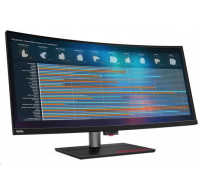 LENOVO LCD P40w - 39.7",IPS,mat,prohnutý,21:9,5120x2160,178/178,4ms,300cd/m2,1000:1,DP,HDMI,RJ45,TB4,USB,VESA,Pivot