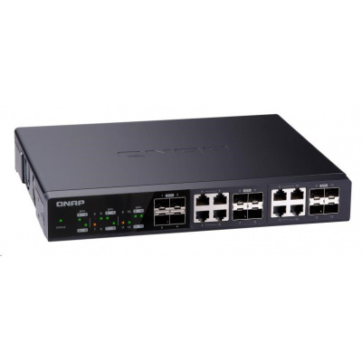 QNAP switch QSW-1208-8C (4xSFP+,8xSFP+/RJ45)