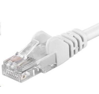 PREMIUMCORD Patch kabel UTP RJ45-RJ45 CAT5e 10m bílá