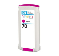 HP 70 Magenta DJ Ink Cart, 130 ml, C9453A