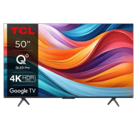 TCL 50T7B 50" TV, 4K Ultra HD, QLED, HDR, Google TV, Dolby Atmos