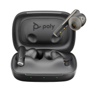 Poly Voyager Free 60 MS Teams bluetooth headset, BT700 USB-C adaptér, nabíjecí pouzdro, černá