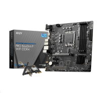 BAZAR - MSI MB Sc LGA1700 PRO B660M-P WIFI DDR4, Intel B660, 4xDDR4, 1xDP, 1xHDMI, 1xVGA, WI-FI. mATX - Po opravě (Bez p