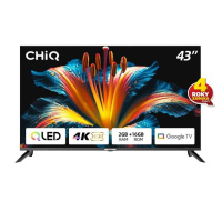 CHiQ L43QST TV 43", FHD, QLED, ultratenká, Android14, Dolby Audio, Frameless