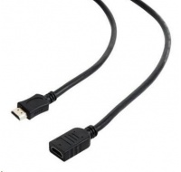 GEMBIRD Kabel prodlužovací HDMI - HDMI 4,5m (zlacené konektory, stíněný)