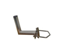 Držák antény na stožár s vinklem, galvanický zinek, délka 20cm