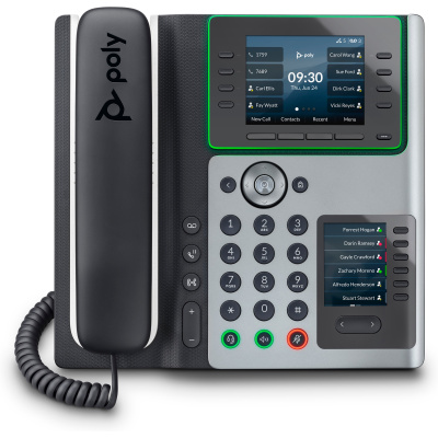 Poly Edge E450 IP telefon, PoE