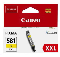 Canon CARTRIDGE CLI-581 XXL žlutá pro PIXMA TS615x, TS625x, TS635x, TR7550, TS815x (824str.)