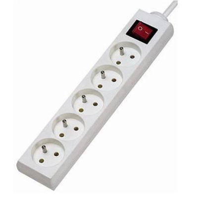 Konnoc DX-5FS 10m pětizásuvka s vypínačem