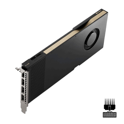 PNY VGA NVIDIA RTX A4000 16G, 16G GDDR6, 4xDP