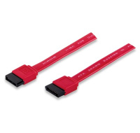 MANHATTAN kabel SATA datový 7-Pin Male to Male, 50 cm, Red