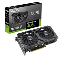 ASUS VGA NVIDIA GeForce RTX 4060 DUAL OC EVO 8G, 8G GDDR6, 3xDP, 1xHDMI