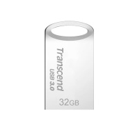 TRANSCEND Flash Disk 32GB JetFlash®710S, USB 3.0 (R:90/W:20 MB/s) stříbná