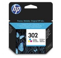 HP 302 Tri-color Original Ink Cartridge, , F6U65AE (165 pages)