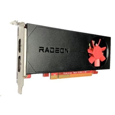 HP VGA AMD LP Radeon RX 6300 2GB GDDR6 PCIe x16 Graphics Card, 1xiDisplayPort 1.4, 1x HDMI  2.1