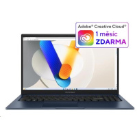 ASUS NTB Vivobook 15 (X1504VA-NJ2656W), i5-1334U, 15.6" 1920x1080, 16GB, 512GB SSD, Iris X, W11 Home, Quiet Blue