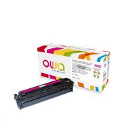 OWA Armor toner pro HP Color Laserjet CP1210, 1215, 1510, 1400 Stran, CB543A, červená/magenta