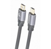 GEMBIRD Kabel HDMI 2.0, 1m, opletený, černý, blister