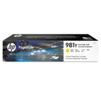 HP 981Y Extra High Yield Yellow Original PageWide Cartridge (16,000 pages)