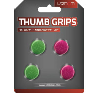 VENOM VS4917 Nintendo Switch Thumb Grips (4x) - Pink and Green