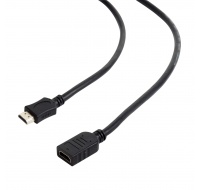 GEMBIRD Kabel prodlužovací HDMI - HDMI 3m (zlacené konektory, stíněný)