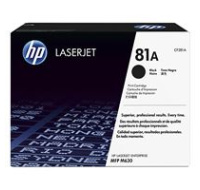 HP 81A Black LJ Toner Cart, CF281A (10,500 pages)