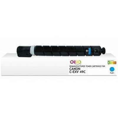 OWA Armor toner pro CANON  iR ADVANCE C33xx, 19000 stran, C-EXV49 C, modrý/cyan