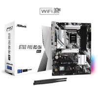 ASRock MB Sc LGA1700 B760 PRO RS/D4 WiFi, Intel B760, 4xDDR4, 1xDP, 1xHDMI, ATX