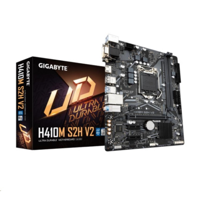 BAZAR - GIGABYTE MB Sc LGA1200 H410M S2H V2, Intel H470, 2xDDR4, 1xHDMI, 1xDVI, VGA, mATX- po opravě (bez přísl.)