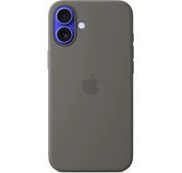 APPLE iPhone 16 Plus Silicone Case with MagSafe - Stone Grey