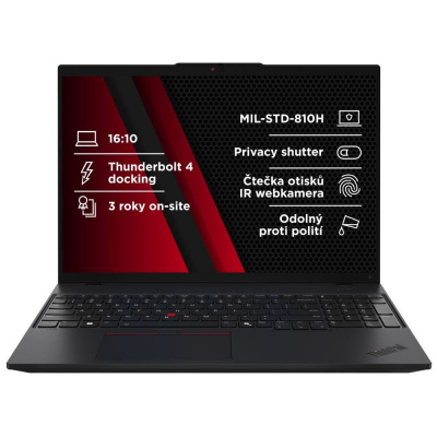 LENOVO NTB ThinkPad L16 G1 - Ultra5 125U,16" WUXGA,16GB,512SSD,5MP+IRcam,W11P