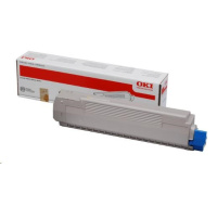 OKI toner do MC851/861<>br>  <b>Kapacita:</b> 7 300 str. při 5% krytí.