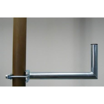 Držák antény na stožár, galvanický zinek, délka 40cm