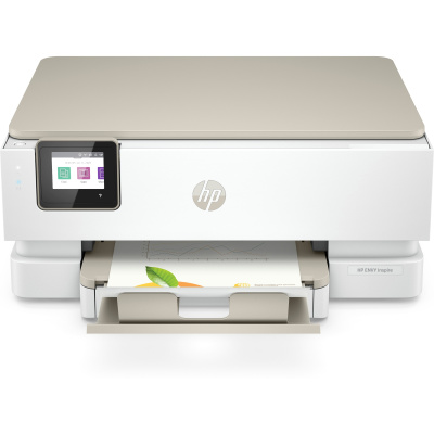 BAZAR - HP All-in-One ENVY 7220e HP+ Portobello (A4, USB, Wi-Fi, BT, Print, Scan, Copy, Duplex) - Poškozený obal (Komple